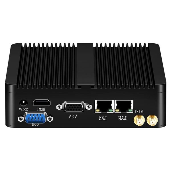 Freeshipping Intel Celeron J2900 2LAN Mini-PC mit 20 GHz Unterstützung Windows 10 Win 8 Win 7 Linux Computer Minipc Kujsl