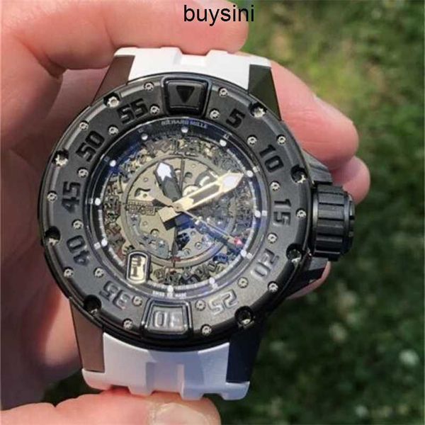 Richare Автоматические часы N Factory Швейцарские наручные часы Мужские спортивные механические часы Дайверские часы Rm028 All Black Limited 30 штук YDP5I