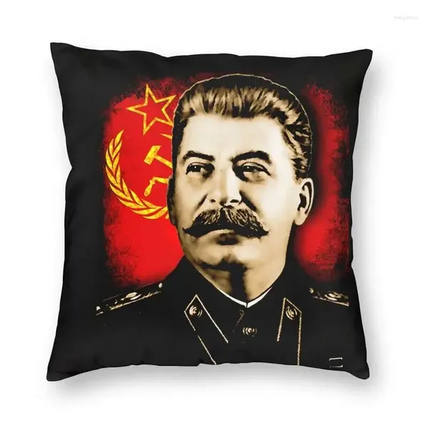 Travesseiro Nações Aliadas Stalin Capa Urss Comunista Rússia Piso Caso Para Sala de estar Fronha Decoração de Casa