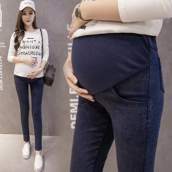 Mulheres denim calças de maternidade roupas para grávidas roupas de enfermagem gravidez leggings calças gravidas jeans roupas para grávidas