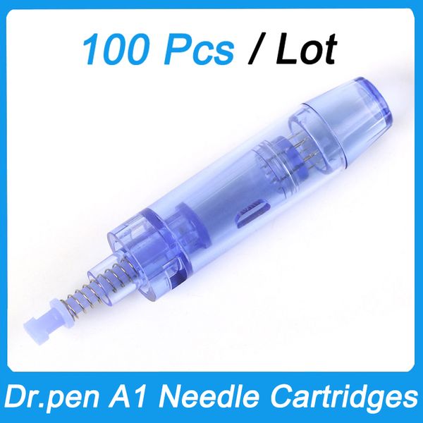 100 Stück Dr.pen A1 Nadelkartusche Micro Skin Needling 12 24 36 42 Nano Bajonett Port Nadel Ersatz MTS Spitzen Passend für Drpen A1 Dermapen F3