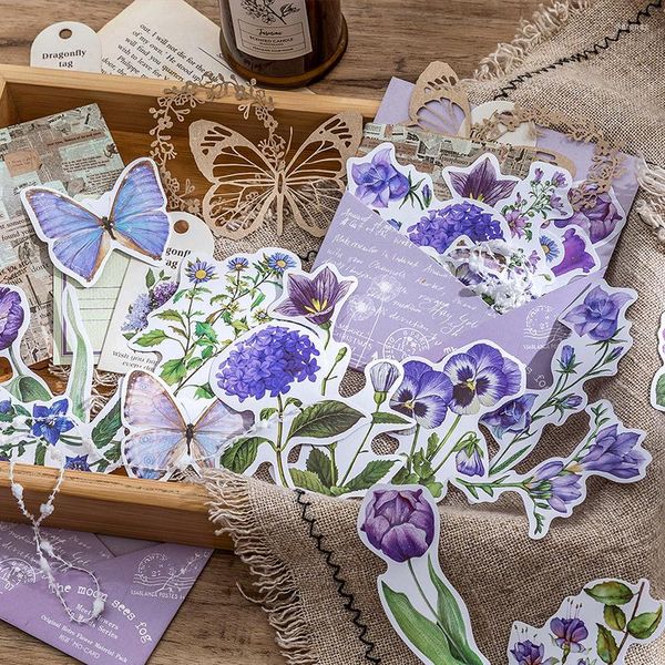 30 Packs Material de atacado Pacote Flor Flor Planta cor florestas de fundo base papel de borboleta Butterfly Scrapbooking Lace Backing