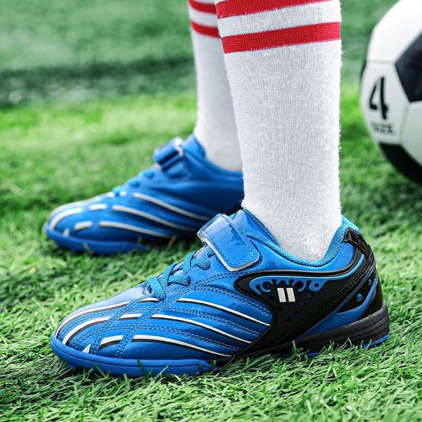 Athletische Outdoor-Fußballschuhe für Kinder, Rasentraining, Mädchen, Fußballturnier, Futsal, Hallenstiefel, Jungen, Zapatos De Para 231115