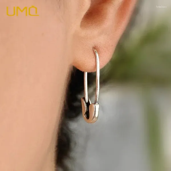 Brincos pendurados umq moda feminina pino de aço inoxidável personalidade temperamento cartilagem orelha jóias presentes por atacado