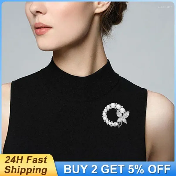 Broschen Mode Perle Strass Frauen Barock Trendy Schmetterling Tulpe Pins Kleid Pullover Kleidung Zubehör Hochzeit Geschenke