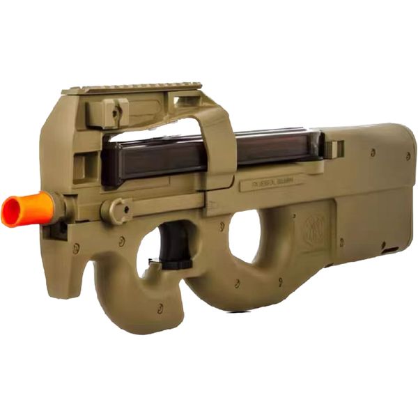 Pistola de água de nylon fn p90 v4, pistola elétrica de brinquedo para meninos, pistola de água, gel mosfet, atualização