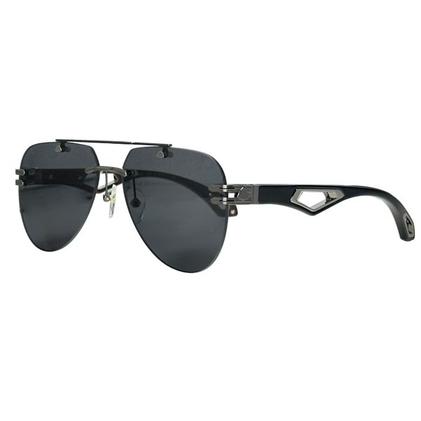 M-Design, randlose Rahmen, M12-Stil, coole Sonnenbrille für Herren, Herren-Sonnenbrille, Pilot-Designer-Sonnenbrille für Damen, Herren, Outdoor, beliebt, cool mit UV400-Schutzgläsern