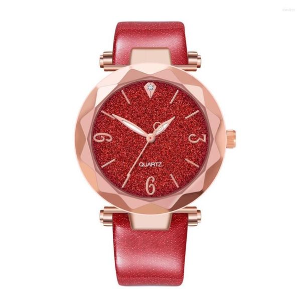 Avanadores de pulso Luxury Ladies Assista Women's Watches Starry Sky for Women Fashion Bayan Kol Saati Diamond Relogio feminino