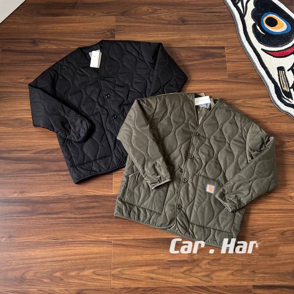 Ao ar livre casual carhar designer vintage casaco quente outono windbreak algodão casaco de inverno