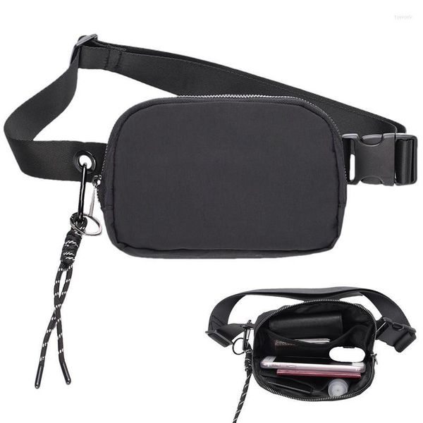 Açık Çantalar Fanny Pack Crossbody Büyük Unisex Kemer Çantası Ayarlanabilir kayış bel torbası için