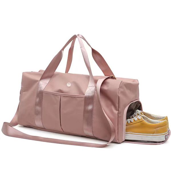 Lulu Designer Gym Duffel Bag для женщин, Sport Duffle Bag Sport Duffle Duffle, сумка для йоги, сумка на выходных, Lu008