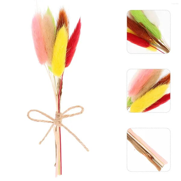 Fiori decorativi 2 pezzi Boho Wedding Sposo Boutonniere Corpetto Sposa per abito completo