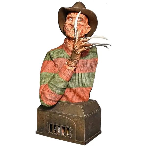 Oggetti decorativi Figurine Scultura di Halloween Mestiere in resina Film horror Decorazioni per feste a casa Statua Figura in resina Halloween Regali per la casa al coperto 231115