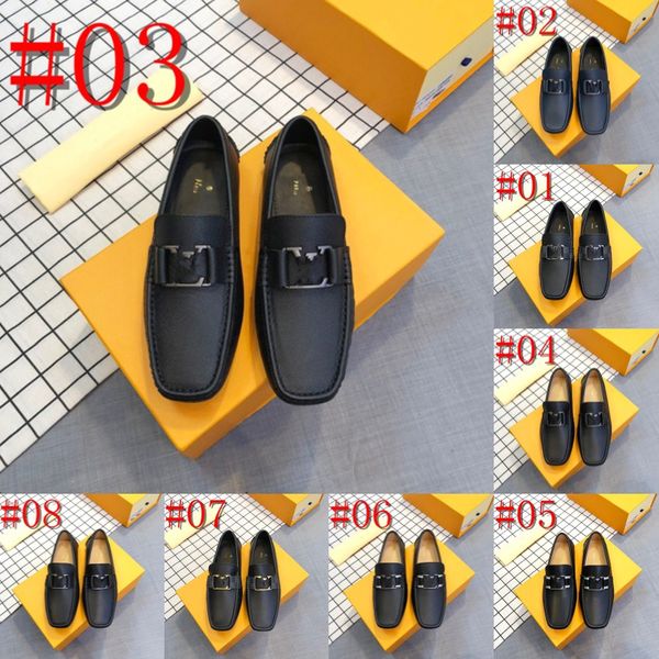 38 Model 2024 Moda İtalyan Loafers Tasarımcı Elbise Ayakkabı Lüks Erkekler Loafers Patent Deri Oxford Ayakkabı Erkekler İçin Resmi Mariage Düğün Shoestendy