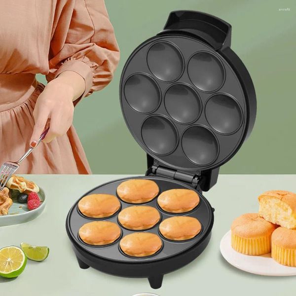 Fabricantes de pão 220V Elétrica Egg Tart Maker Antiaderente Casa Automática Controle de Temperatura Máquina de Bolo Crianças Lanche Café da Manhã Torradeira