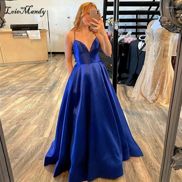 Parti elbiseleri kraliyet mavisi balo uzun 2023 seksi çapraz sırtsız ünlü gece elbisesi kadınlar için artı beden vestidos de gala