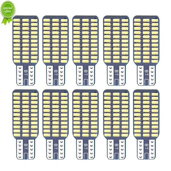 Nuove 10x T10 192 194 168 W5W LED Lampadine 33 SMD 3014 Luci posteriori per auto Lettura Dome Lamp Bianco DC 12V Canbus Error Free Accessori auto