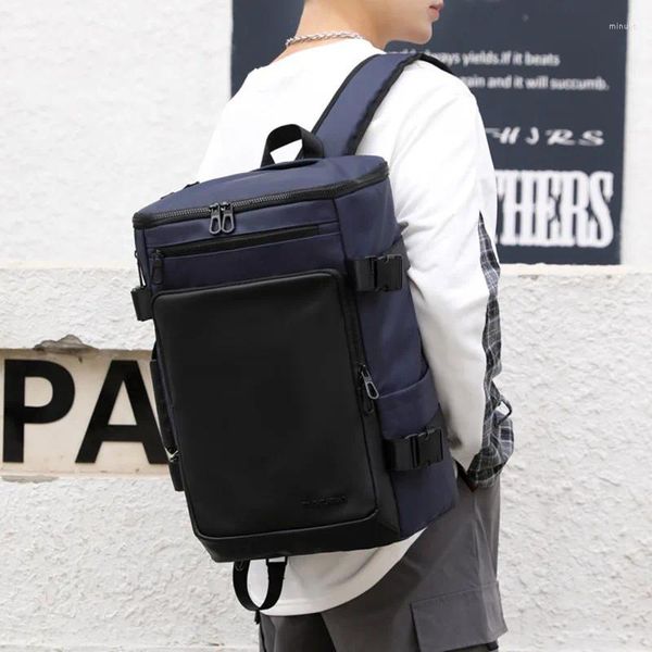 Mochila grande capacidade para homens mulheres multifunções computador portátil saco de viagem de negócios commuting bagagem back packs mochila