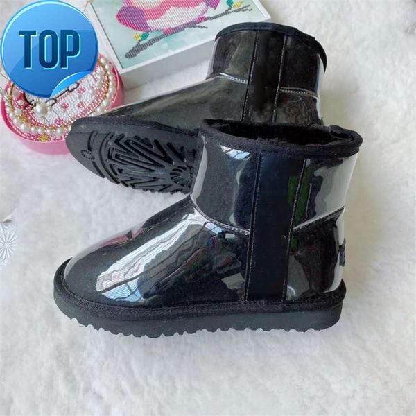 Classic Clear Australian Designer S Mini Boots Australia Donna Donna Inverno Neve Pelliccia Furry Girls Kid Satin Boot Ankle Men Bootg