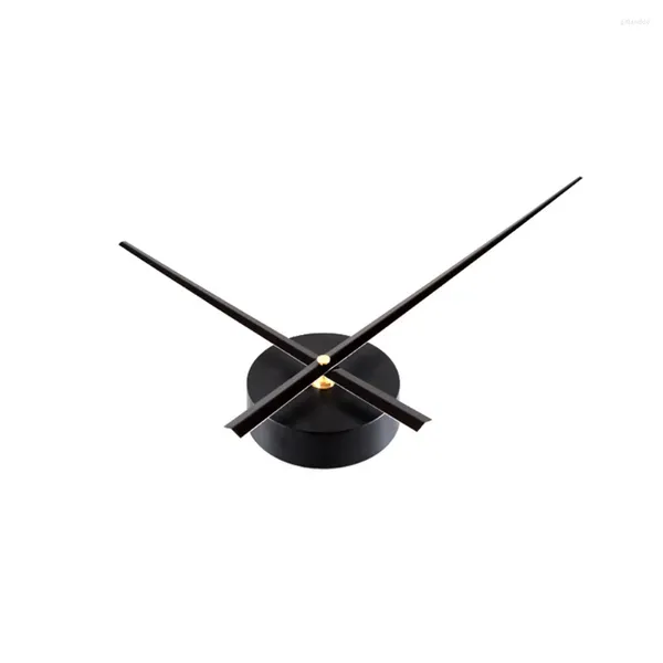 Accessori per orologi Kit di movimento per orologio silenzioso da parete enorme per decorazioni di ricambio fai-da-te (nero)