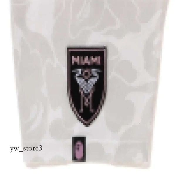 X MIAMI A Bathing Ape Rare Gorilla Head Camiseta estampada manga curta 825