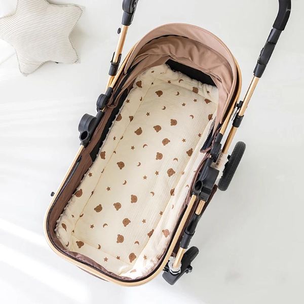 Parti del passeggino Cuscino per seggiolino per bambini Materasso morbido Accessori per tappetino per auto per passeggino per bambini