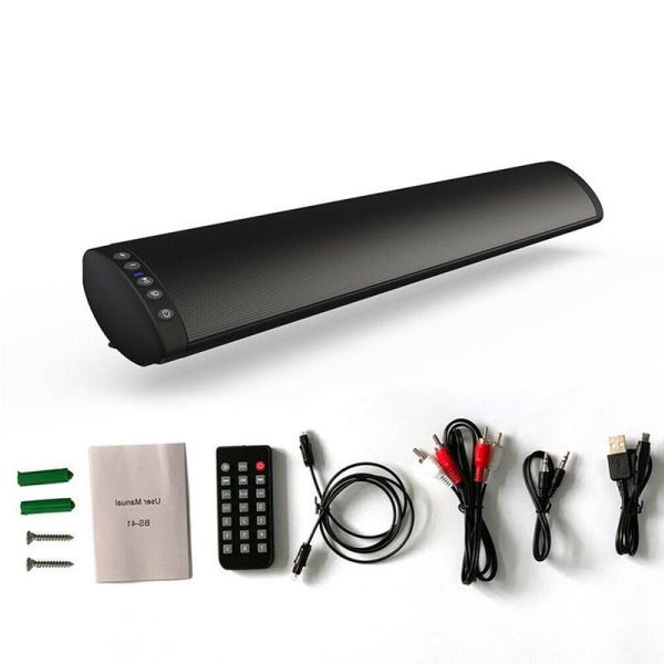 Freeshipping Bluetooth 50 alto-falante sem fio TV PC Soundbar Subwoofer Home Theater Sound Bar Home Surround TV Speaker Filhn