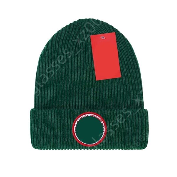 Canadá Chapéu Beanie Luxo Top Quality Designer Goose Beanie Hot Designer Chapéu De Malha Ins Populares Chapéus De Inverno Clássico Carta Impressão De Malha Caps