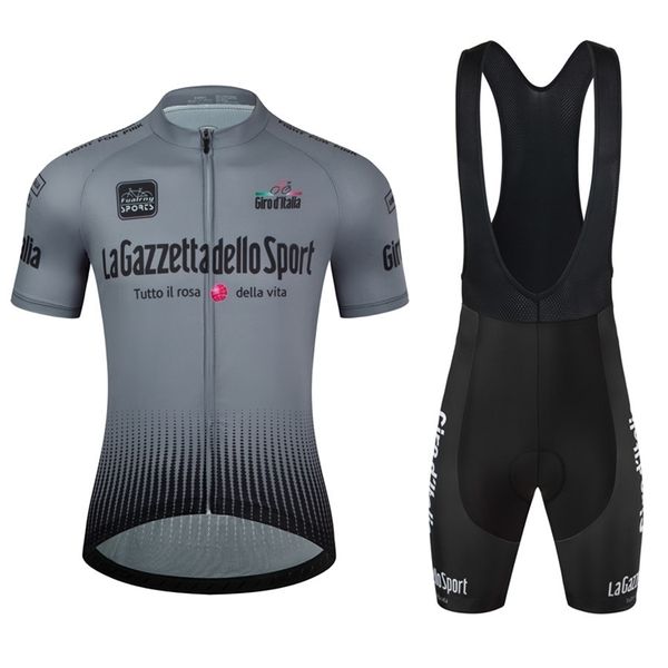 Maglia da ciclismo Set Giro d'Italia Abbigliamento da bicicletta Set Estate Bici da strada Abbigliamento manica corta Uomo Abbigliamento sportivo Mtb y231114