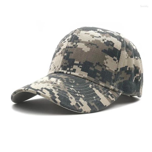 Cappellini da baseball ACU Digital da uomo Baseball Army Tattici cappelli mimetici Outdoor Jungle Hunting Snapback Hat per donne Bone Dad