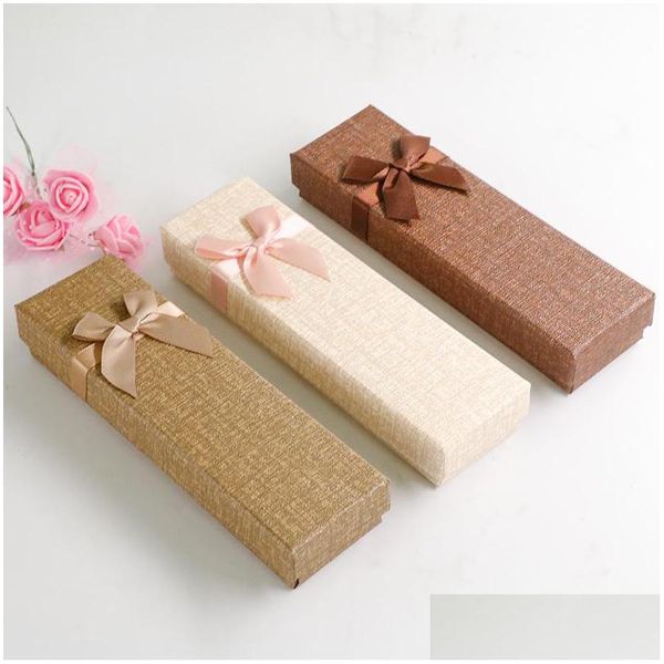 Подарочная пленка Bow Ribbon Box Lovely Festival Boxes Высококлассные пакетные карандаш.