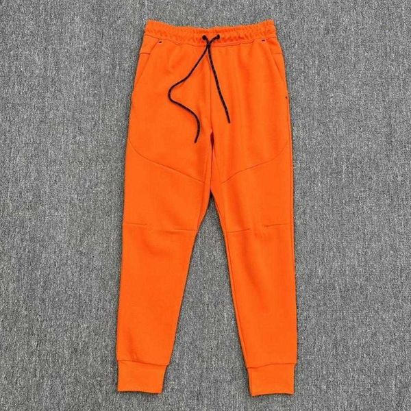 Calças masculinas outono nova tecnologia calças paris moda com letra costura impressão casual bottoms esportes jogging reflexivo zip calças atacadoXO6I