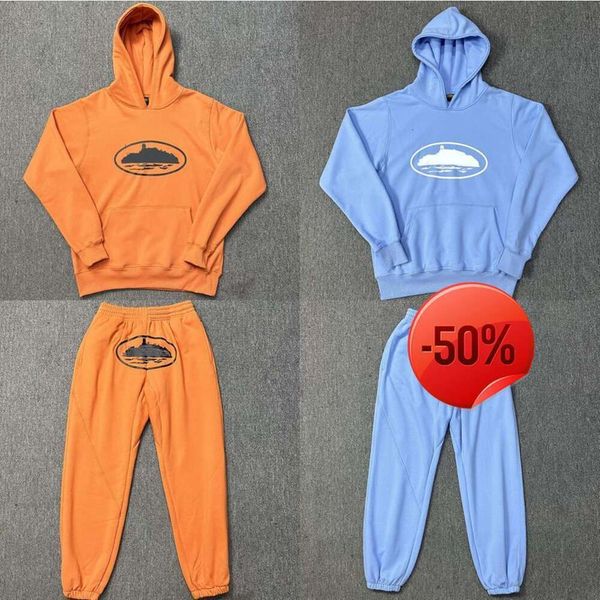 50 Offmens Hoodies Sweatshirts Erkek Hip Hop Spor Seti Street Giyim Sokak Moda Hoodies Sonbahar Konforlu Rahat Top ve Pantolon Serin Moda Moda Serin Giyim Pullove