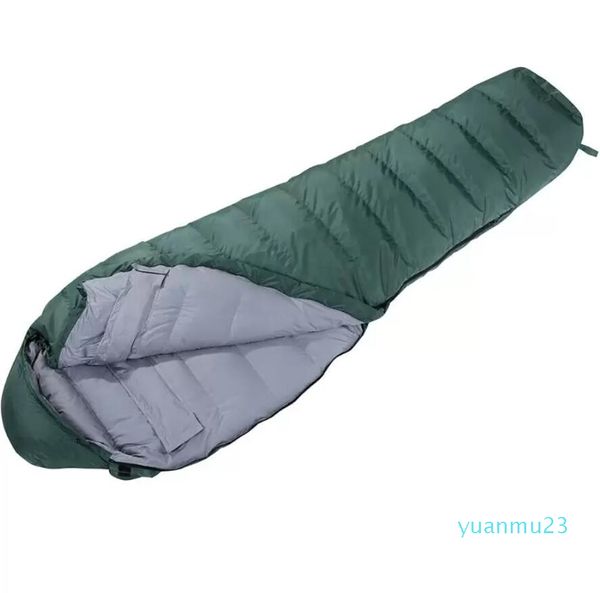 Sacchi a pelo Desert Duck Down Bag Winter 22 Warm 1200g Filler Coperta da campeggio per adulti per escursioni in viaggio187n