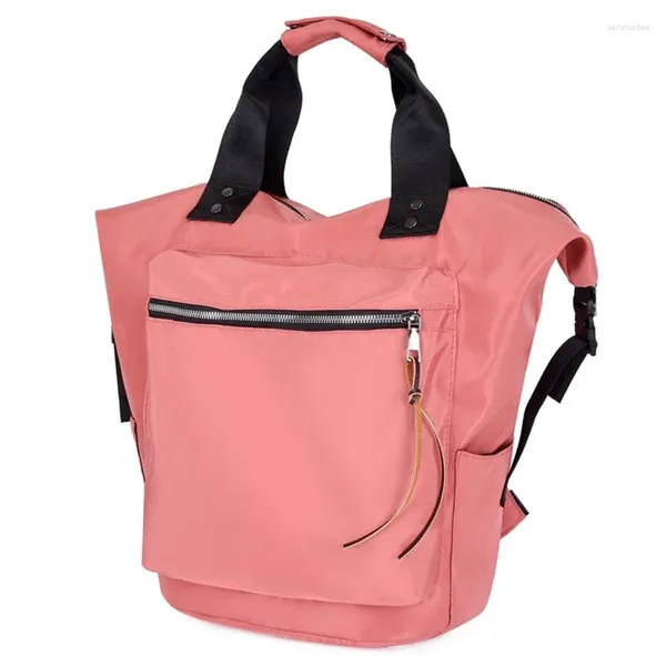 Okul çantaları gündelik naylon sırt çantası kadınlar larege kapasite seyahat kitabı genç kızlar için öğrenciler satchel çanta
