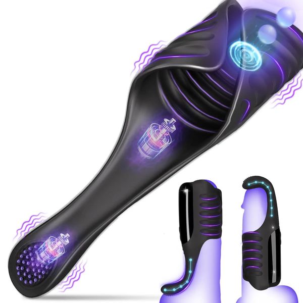 Pumpe Spielzeug Einstellbare Klopfen Männlicher Masturbator Mann Automatische Penisvergrößerung Erektion Vibrator Trainer Stimulator Prostata Erwachsene Sex Spielzeug 231115