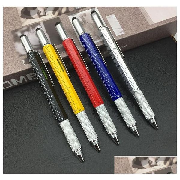 Çok Fonksiyonlu Kalem Toptan Modern Tasarım Aşırı Değer Değeri Kullanışlı Teknik Alet Beyan Pen Tornavida RER Ruh Seviyesi MTIFECCONCTION M DHGCW için Uygun