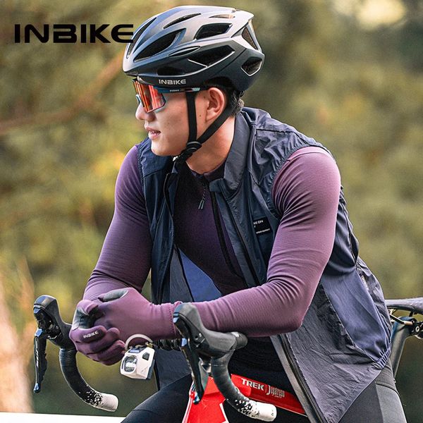 Outros artigos esportivos INBIKE Ciclismo masculino correndo colete sem mangas blusões para homem jaqueta leve mtb roupas de ciclismo reflexivo com bolsos 231115