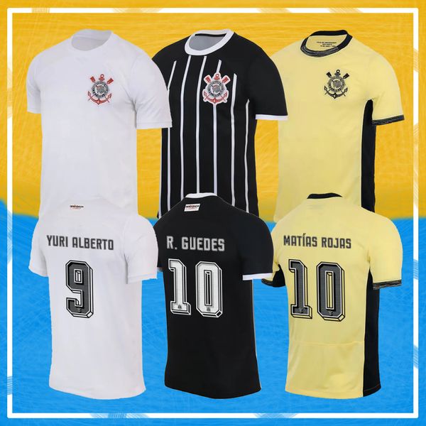 23/24 camisa Corinthians Maglie da calcio TERZO 3RD Away WILLIAN 22 23 24 camisetas de foot speciali GUSTAVO GIULIANO VITAL GUEDES R.AUGUSTO football GIL