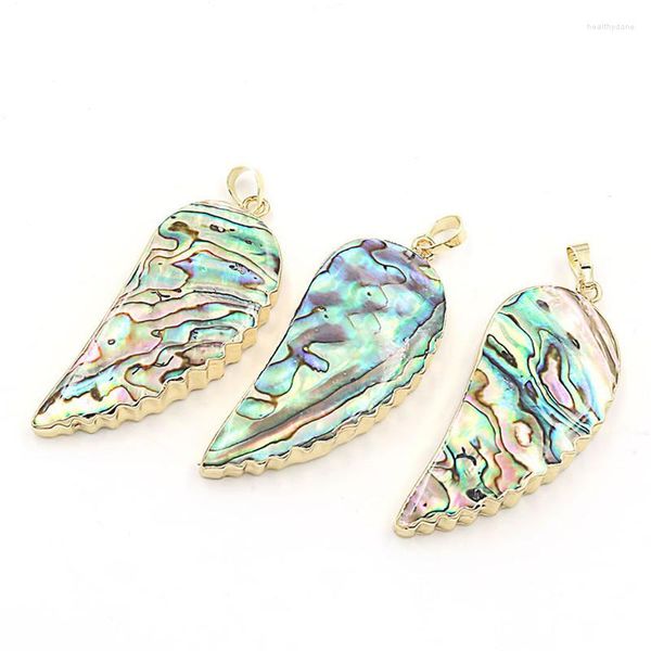 Kolye Kolyeleri Doreenbeads Abalone Kabuklu Teraziler Çinko Alaşım (Kurşun Nikel Güvenli) Gümüş Renk Yarım Ay Çok Molor Kolye 5.4cm x 2.4cm