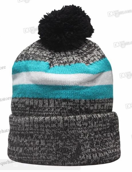 Neue Fußball-Sport-Streifen-Strickmütze mit Bündchen, Farbenmischung, Mode-Fans, JAX, blau, schwarz, gestreift, Baseball, Sport-Mützen, Hüte, Bones Skullies, Bündchen-Kappen, Einheitsgröße, 16.-11. November