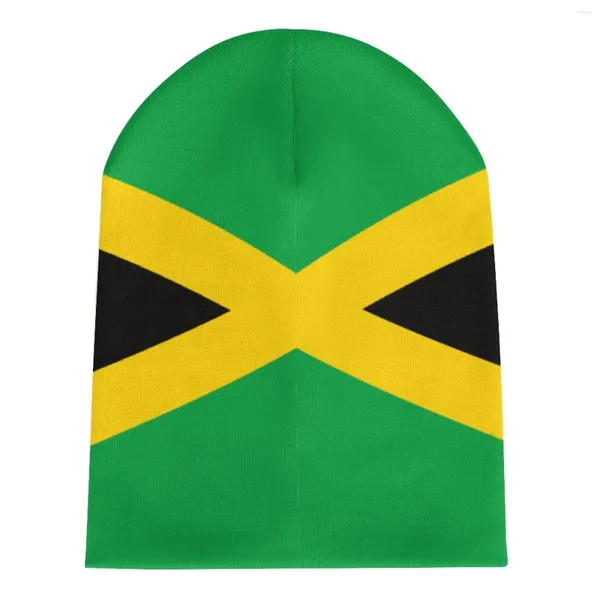 Berretti Nazione Giamaica Bandiera Paese Cappello lavorato a maglia per uomo Donna Ragazzi Unisex Inverno Autunno Berretto berretto caldo