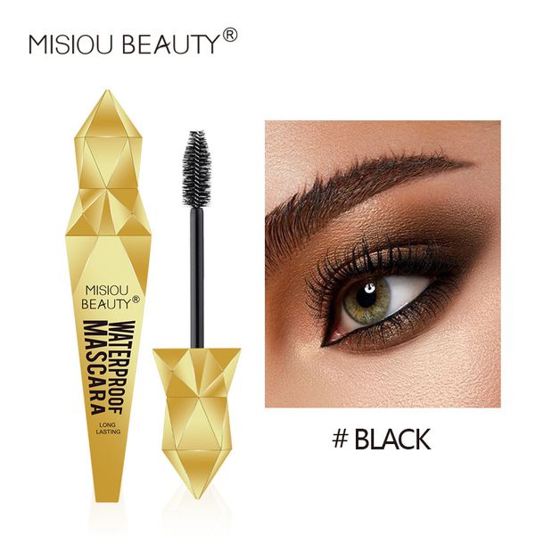 Mascara in fibra 3D lungo nero ciglia estensione ciglia strumenti per trucco occhi impermeabili rimel para cilios mascara viso impermeabile