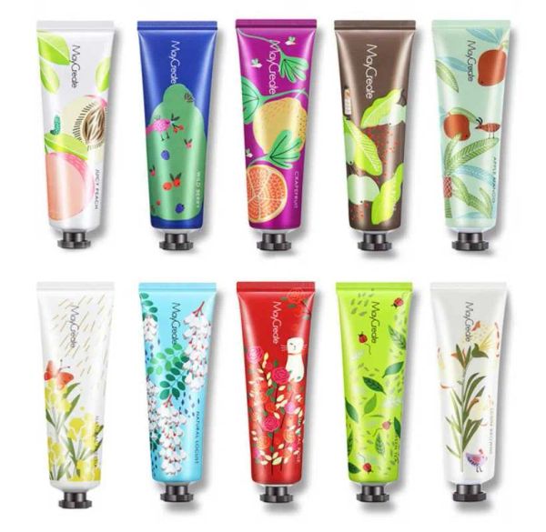 Handcreme Mini Süße Handlotionen Nährende Anti-Aging-Hand-Fußpflegecreme für Männer Womem Whitening Moisturizing BJ