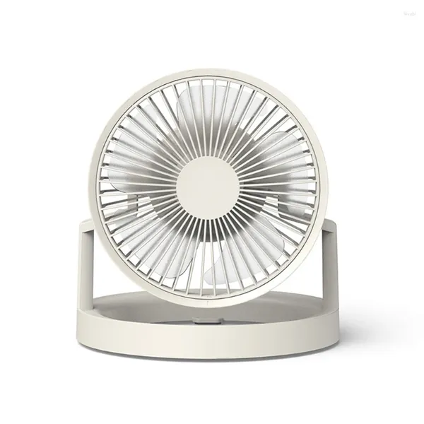 Desktop-Ventilator, tragbar, verstellbarer Winkel, Außenkühlung, USB-Mini-Luftkühler, Sommer-Hängezelt, Camping, LED-Licht