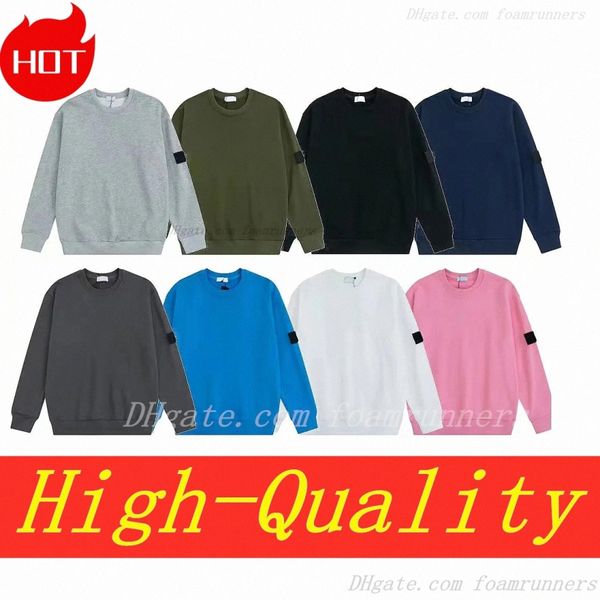 Tasarımcılar Renkler Erkek Hoodie Candy Hoody Stones Erkek Kadın Günlük Logo Uzun Kollu Çift Gevşek Hoodies O boyun sweatshirt T4JR#