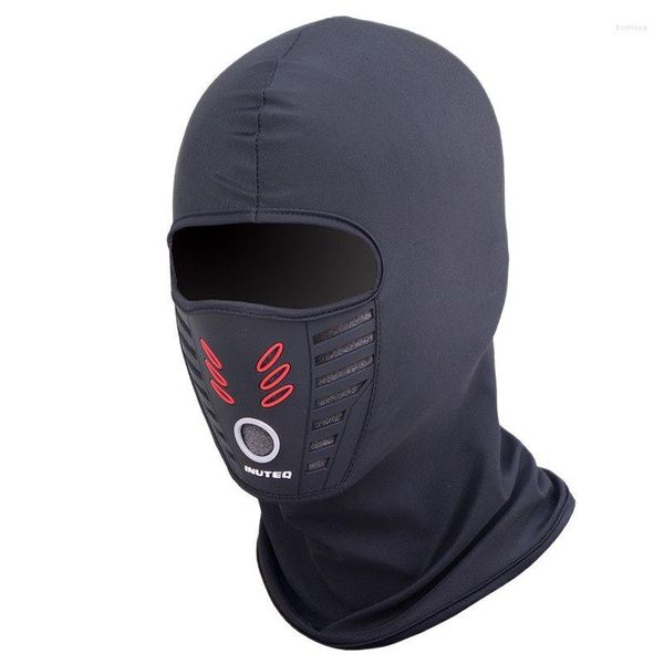 Capacetes de motocicleta Homens mulheres Balaclava Ajustável Máscara de Sun Sun Breathable Rápida Capô Decado Captórica ao ar livre Caminhadas de ciclismo