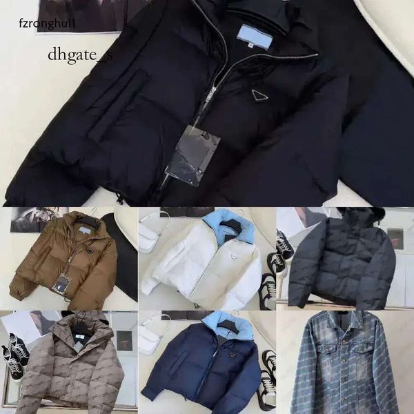 Monclair Giacca Donna Classica Donna PRAD1A Piumino corto con cappuccio Giacca da uomo Parka Moda Triangolo invertito Giacche da uomo Inverno Warmss