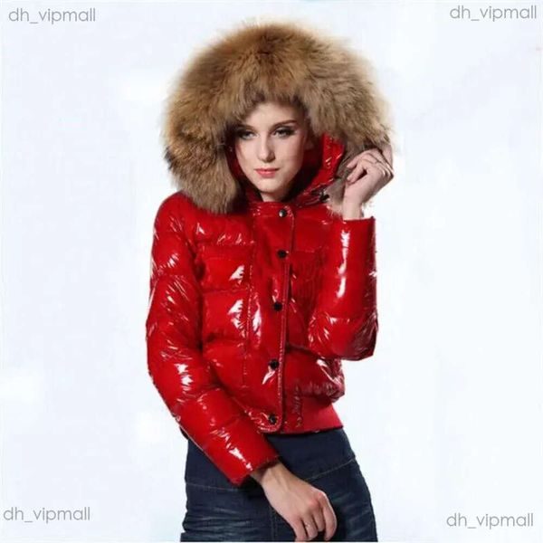 Doudoune Monclair Jaquetas Mulheres Jaqueta de Inverno Parkas Moda Feminina Jaqueta de Inverno Casaco de Pele Doudoune Femme Preto Vermelho Casaco de Inverno Casacos com Capuz