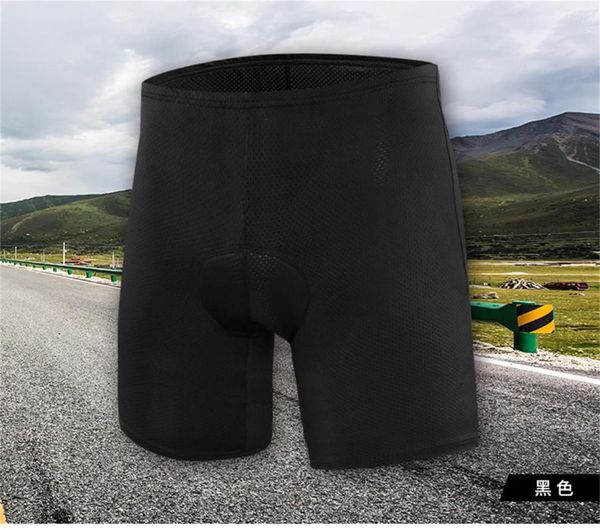 Abbigliamento per motociclisti Custine in bicicletta in sella al cuscino in silicone secco veloce per la bicicletta per uomo con una versione estesa di pantaloncini